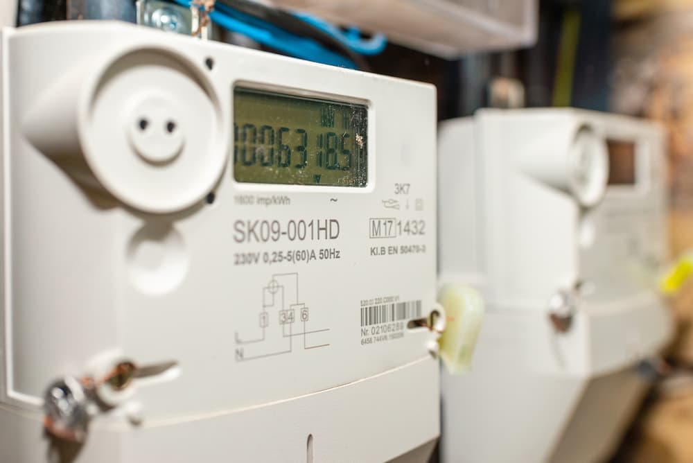 3 phase electric meter